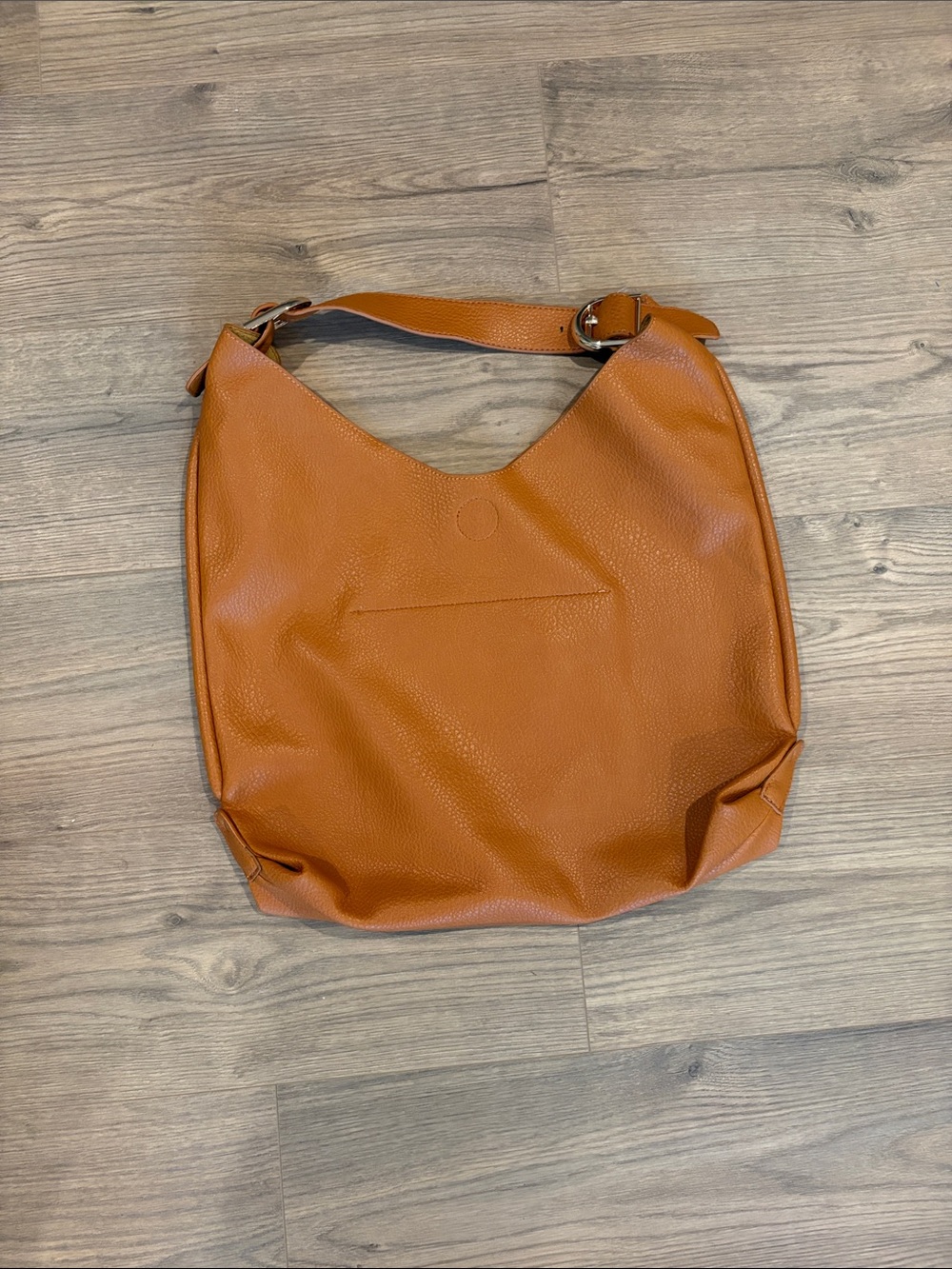 Everyday Caramel Shoulder Hobo Bag